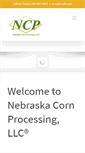 Mobile Screenshot of nebraskacornprocessing.com